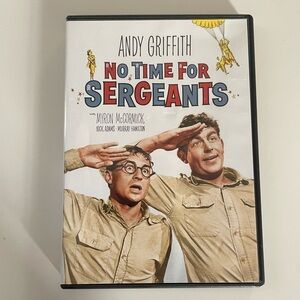 5 for $10!📀 No Time for Sergeants DVD